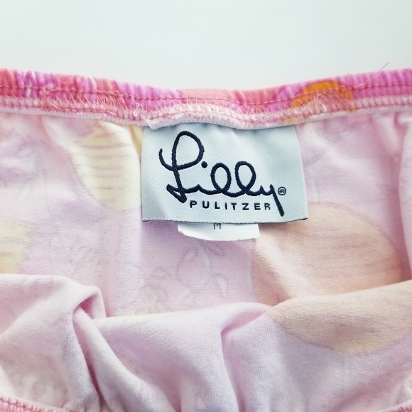 LILLY PULITZER Vintage Strawberry Monke Mini Skirt - Picture 6 of 9